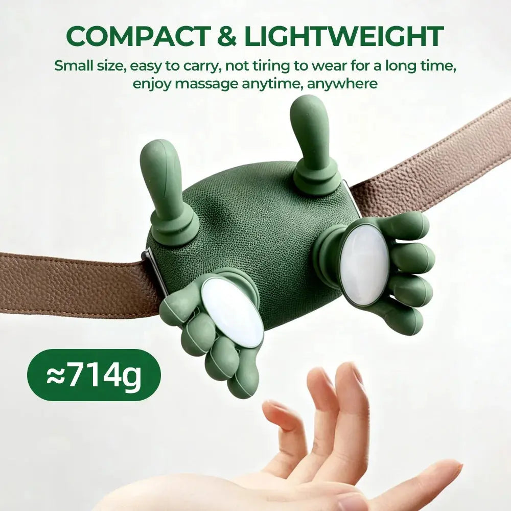 Bionic Finger Neck Shoulder Massager Wireless Neck Cervical Trapezius Kneading Massage Shawl Brushless Motor Neck masajeador Vornique