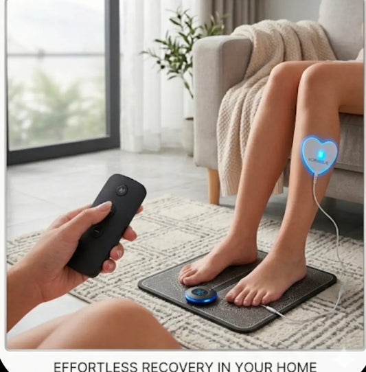Electric Foot Massager Pad Muscle Massage Relaxation Trainer For Massage Fitness Outdoor Sport Home Family Relax Vornique