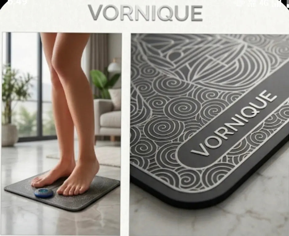 Electric Foot Massager Pad Muscle Massage Relaxation Trainer For Massage Fitness Outdoor Sport Home Family Relax Vornique