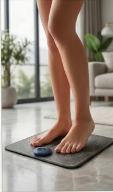 Electric Foot Massager Pad Muscle Massage Relaxation Trainer For Massage Fitness Outdoor Sport Home Family Relax Vornique